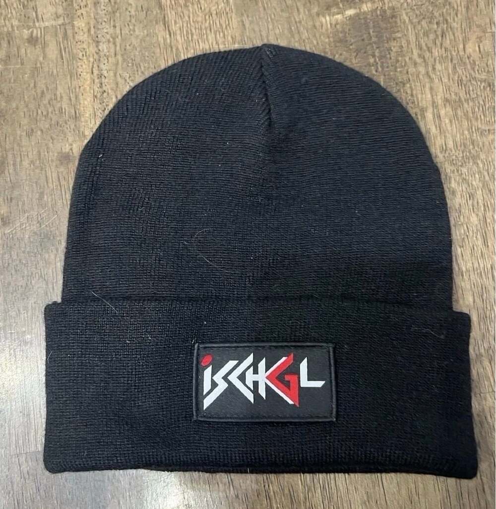 Black ISHGL Ski Resort Beanie Winter Hat Adult One Size New
